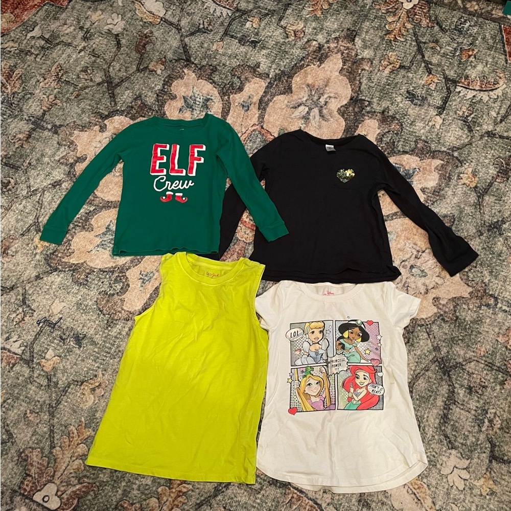 Assortment of brands girls size 7/8 shirts
